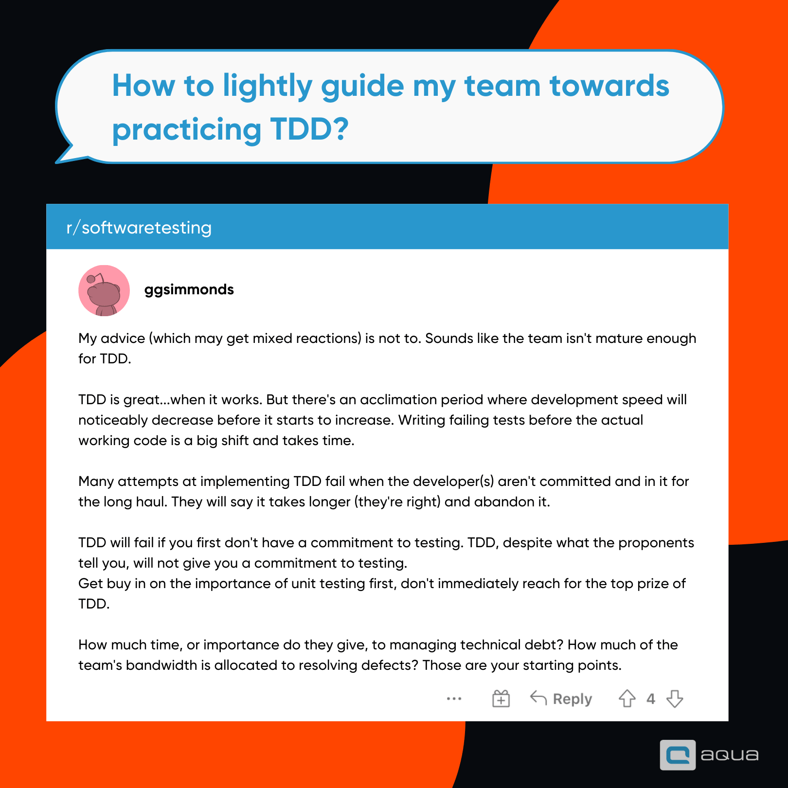 test-driven development