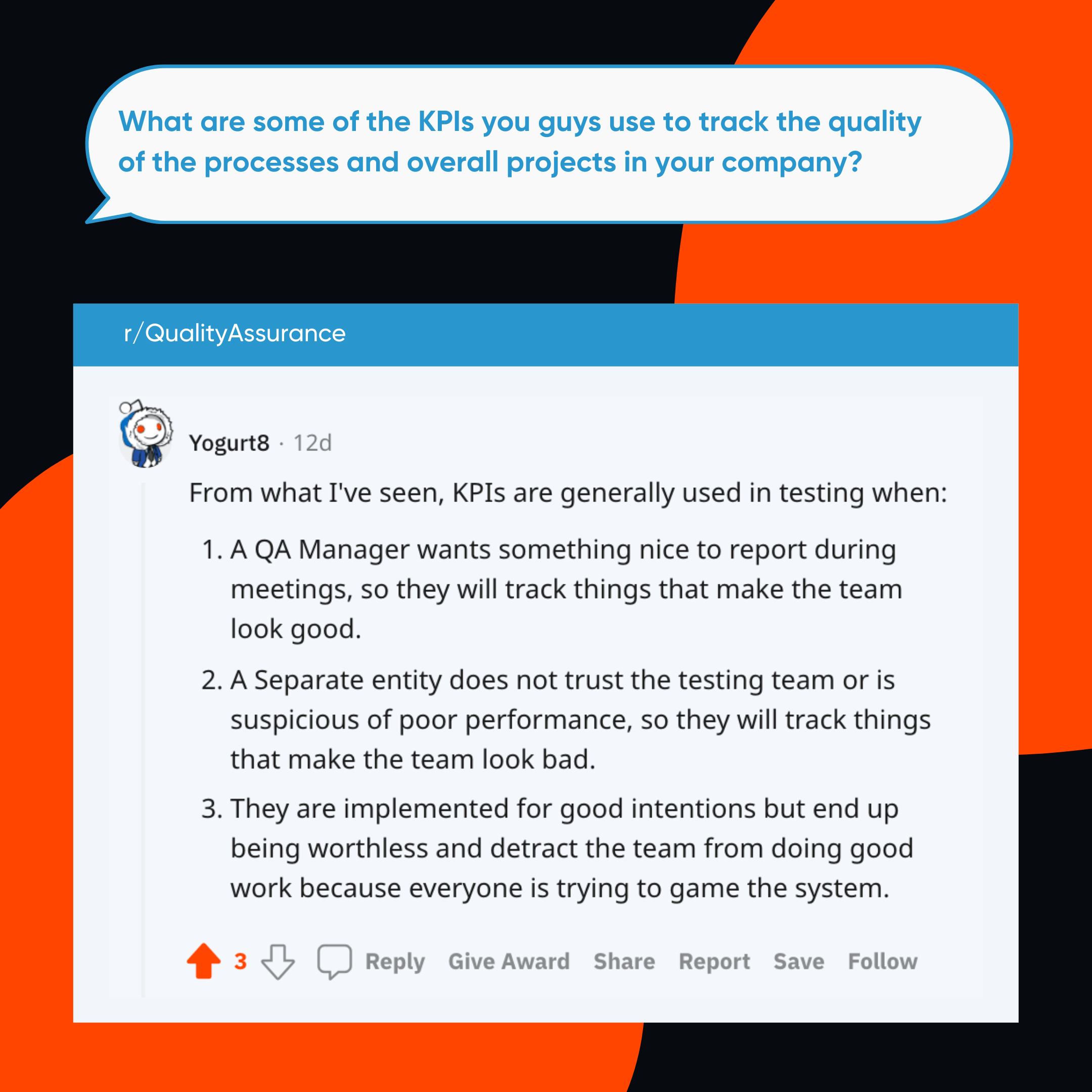 KPIs for QA