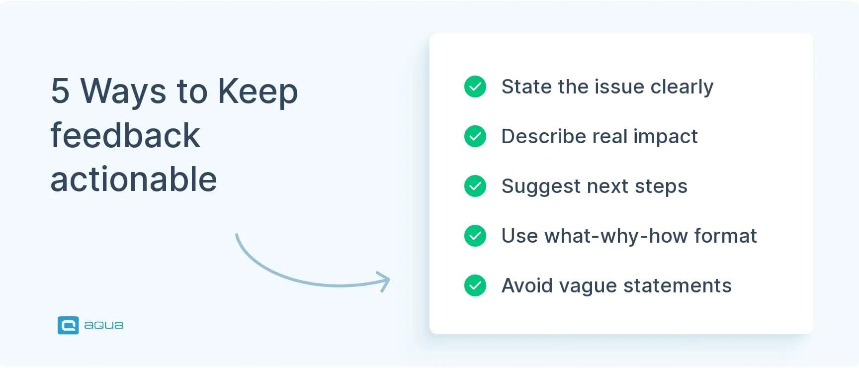 5 ways to keep feedback actionable